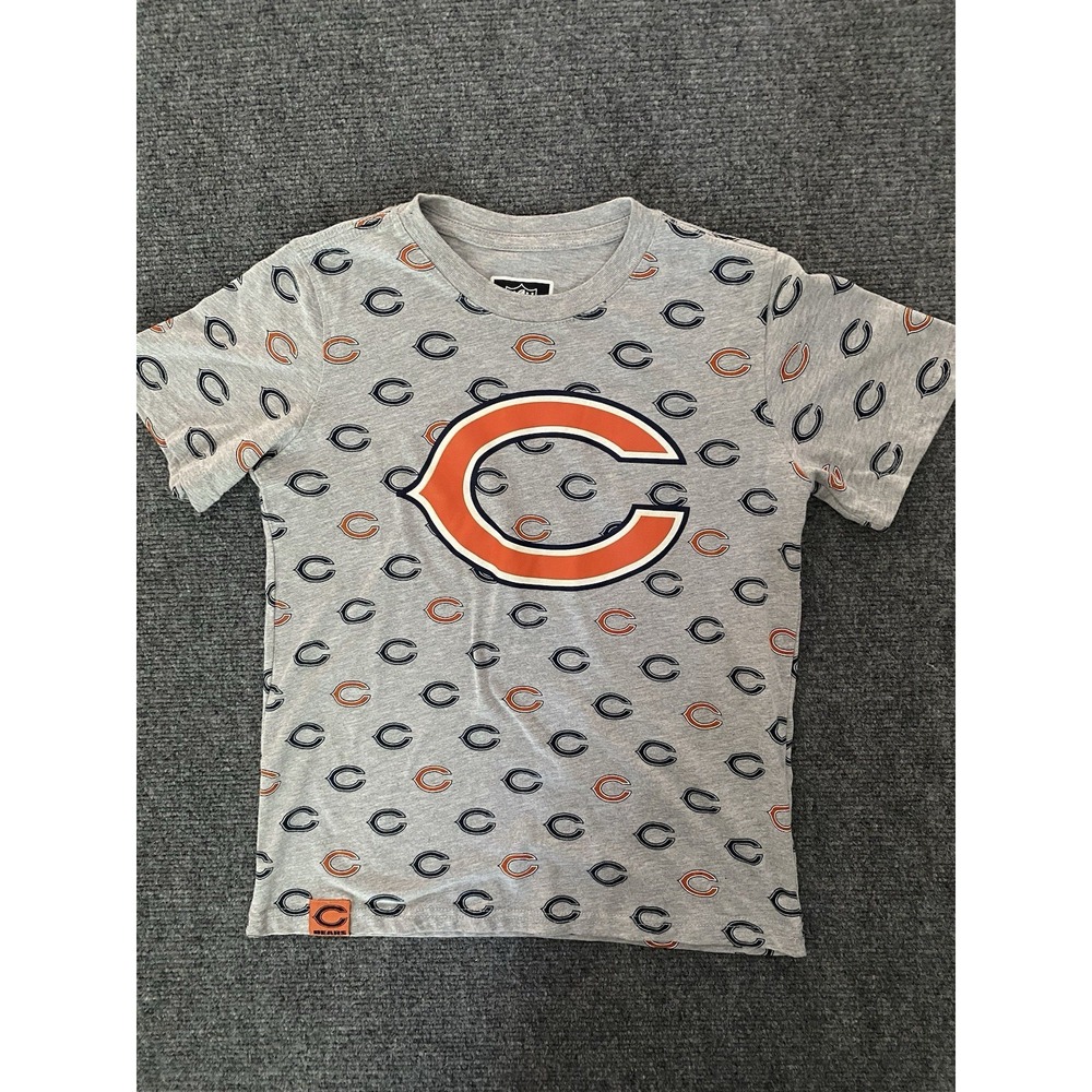 NFL Team Apparel Chicago Bears Graphic Tee Size 10/12
